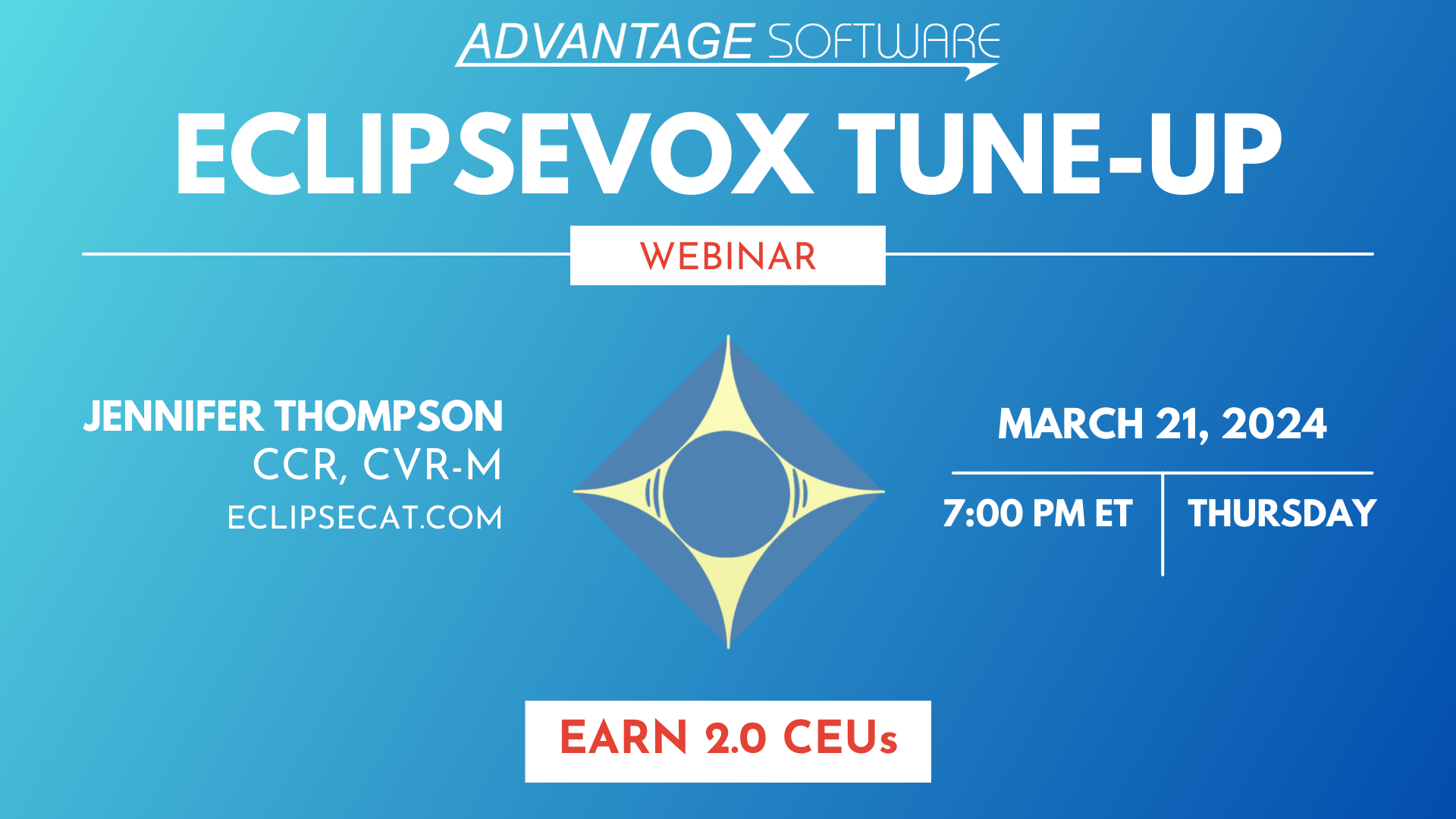 EclipseVox TuneUp Advantage Software